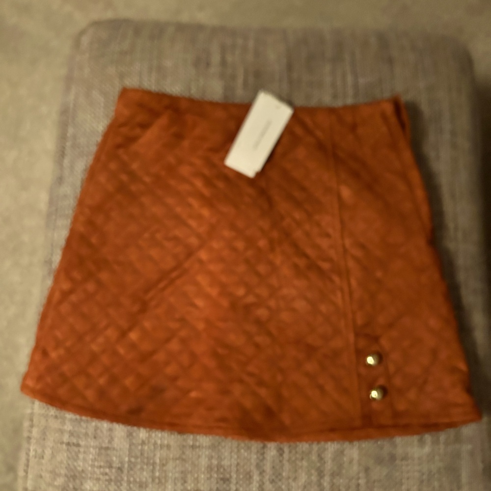 JANIE and JACK Girl***Cutest faux suede skirt. Adjustable waist.